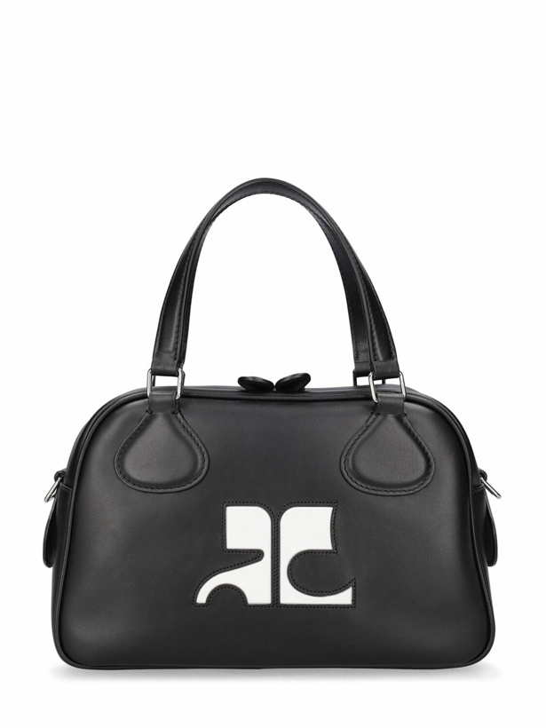 Photo: COURREGES Ac Bowling Leather Top Handle Bag