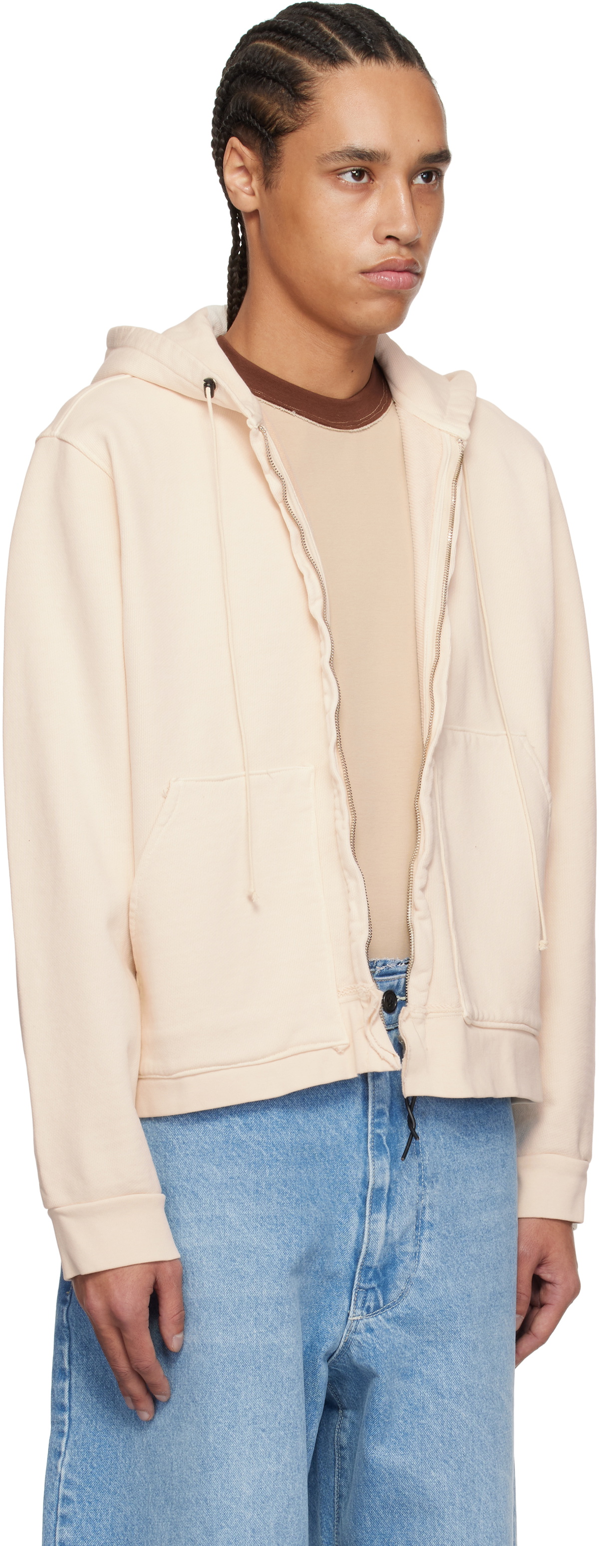 Camiel Fortgens Off-White Fitted Zip Hoodie