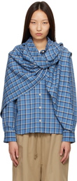 Baserange Blue Snell Scarf