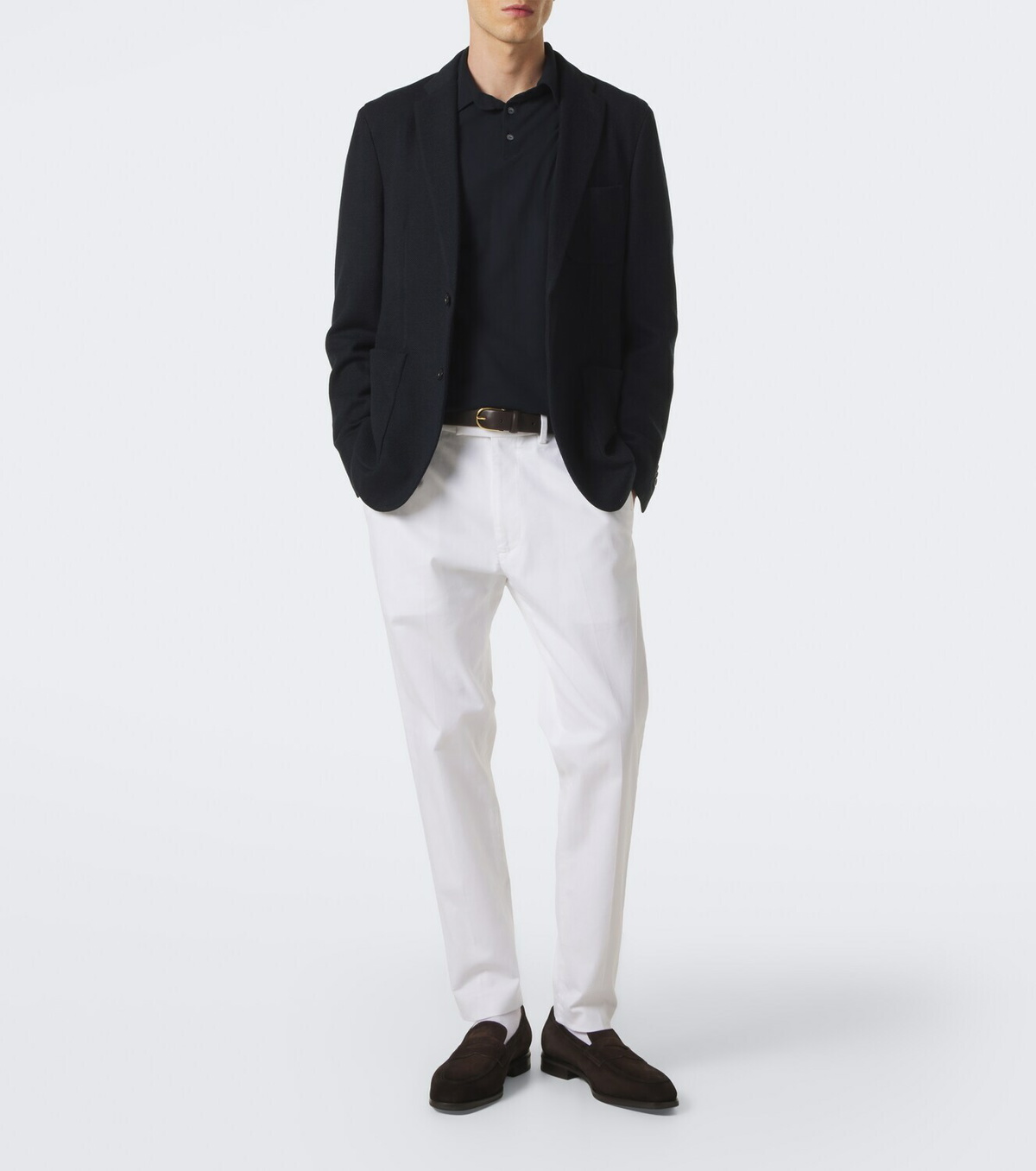 Santoni Gregor suede penny loafers