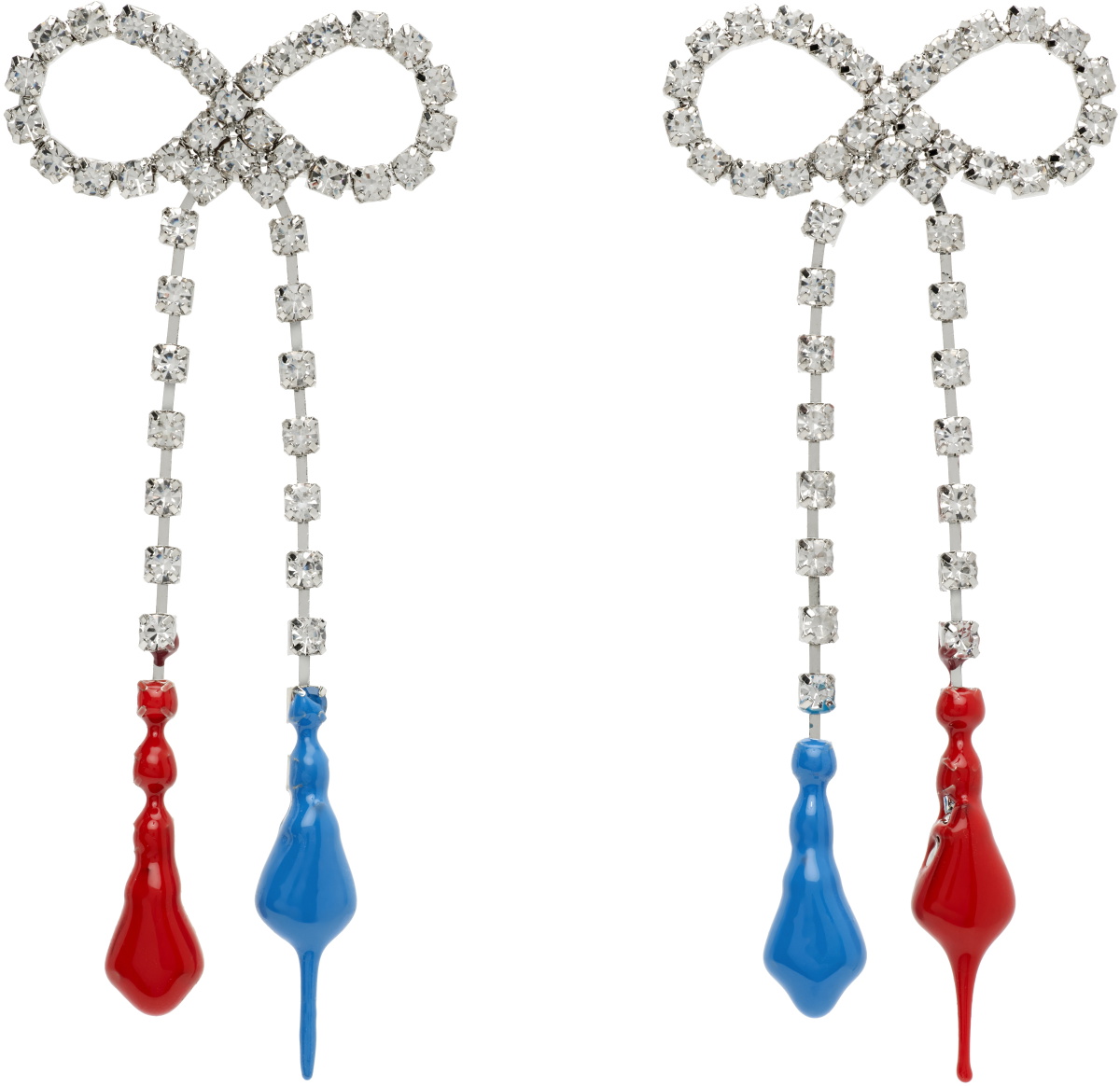 Ottolinger Laced Bow Earrings