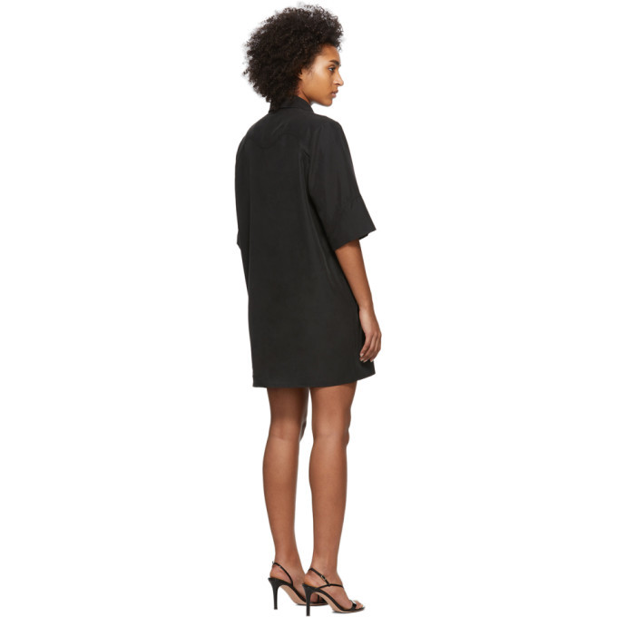 Georgia Alice Black Pierre Shirt Dress