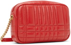 Burberry Red Small Lola Camera Bag