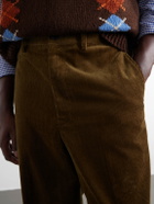 Visvim - Broader Straight-Leg Cotton-Corduroy Trousers - Brown