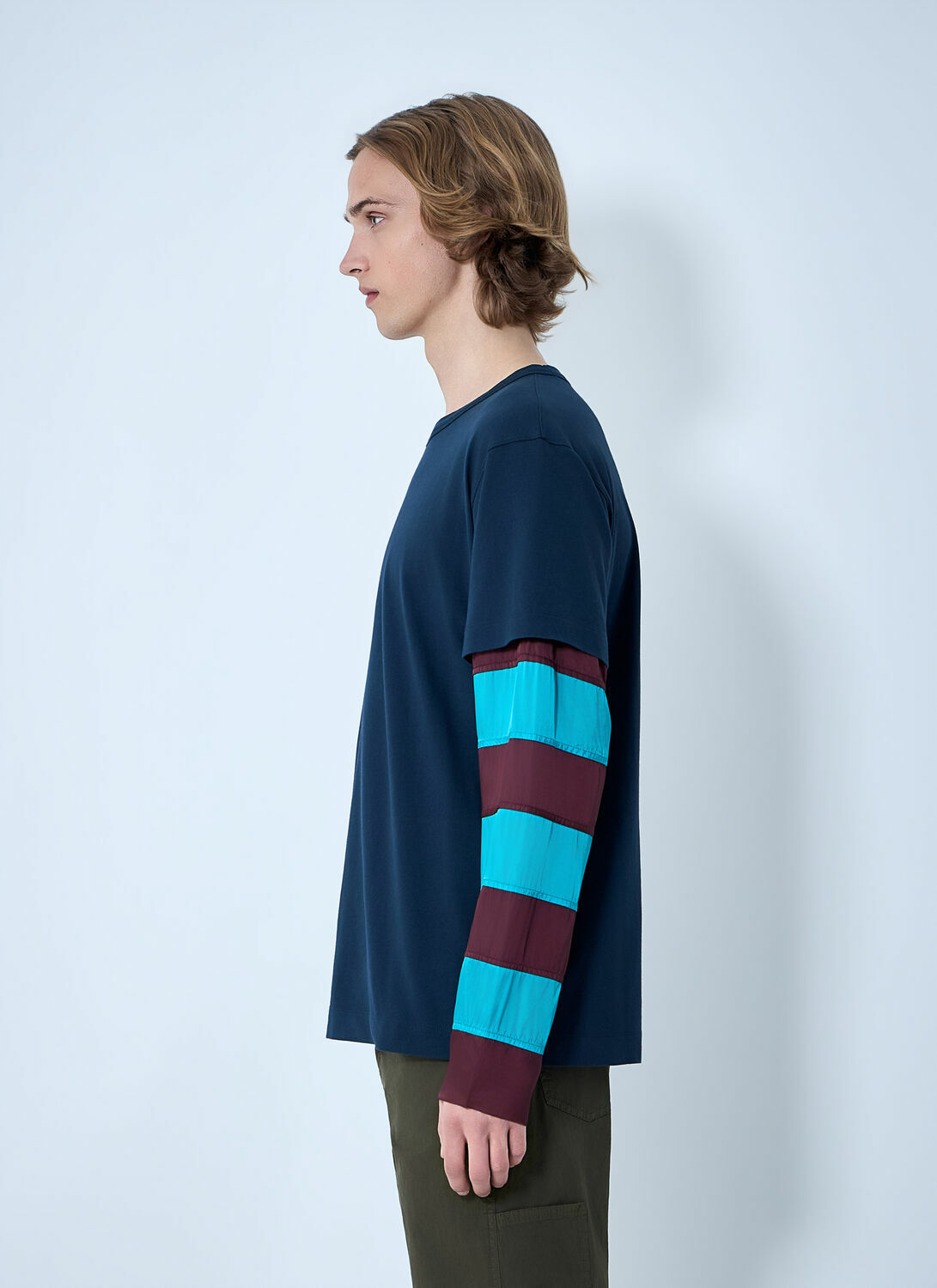 Dries Van Noten Contras Sleeves T-Shirt
