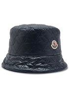 Moncler Reversible Quilted Nylon Bucket hat Navy