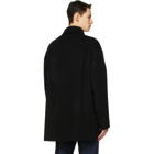 Acne Studios Black Wool Shirt Jacket