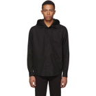 Craig Green Black Poplin Hooded Shirt Jacket