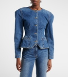 Magda Butrym Peplum denim jacket