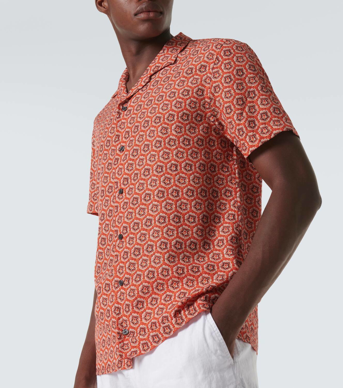 Orlebar Brown Ribbert bowling shirt