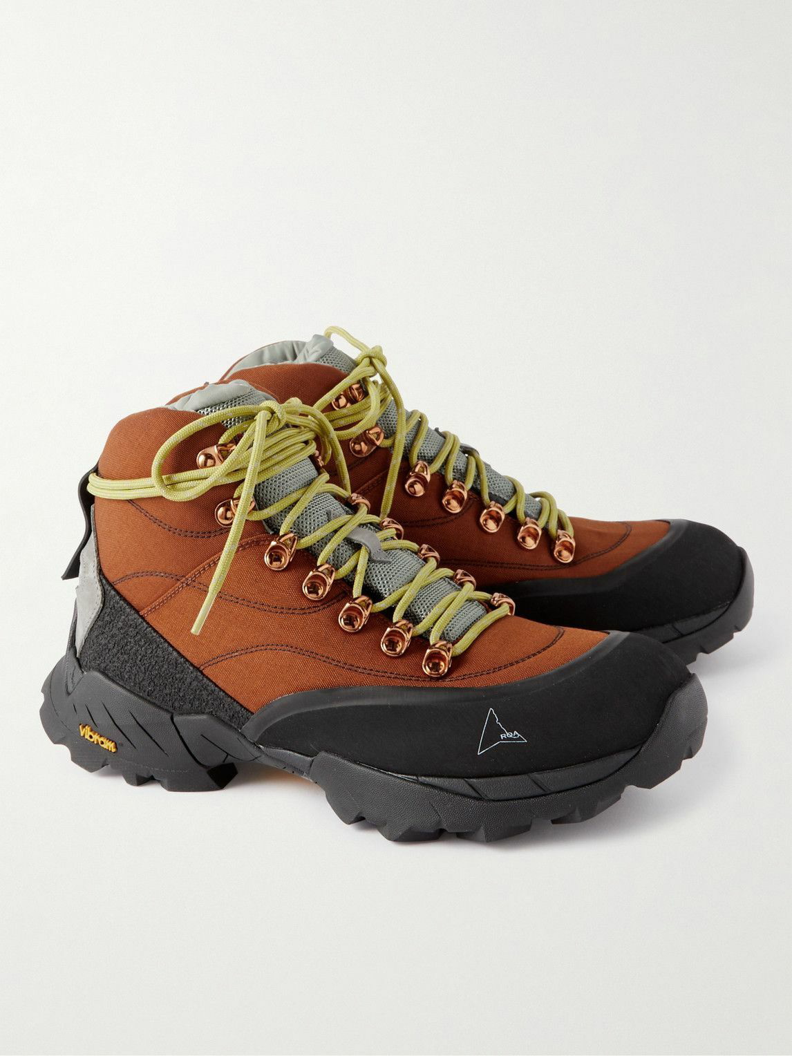 ROA Andreas lace-up hiking boots - Orange