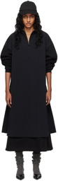 Fear of God ESSENTIALS Black Mock Neck Midi Dress