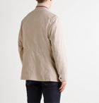 Brunello Cucinelli - Cotton Hooded Field Jacket - Neutrals