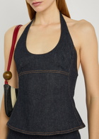 Jacquemus Le Haut De-nîmes Lavoir Denim top Navy