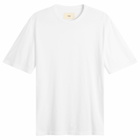 Folk Men's Relaxed Assembly T-Shirt in White Nep