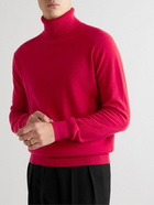 TOM FORD - Slim-Fit Cashmere Rollneck Sweater - Red