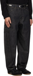 LEMAIRE Navy Twisted Workwear Jeans