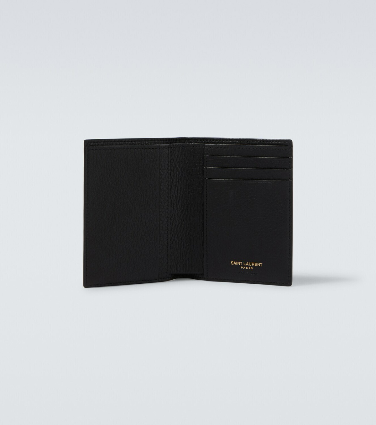Saint Laurent Tiny Cassandre leather wallet
