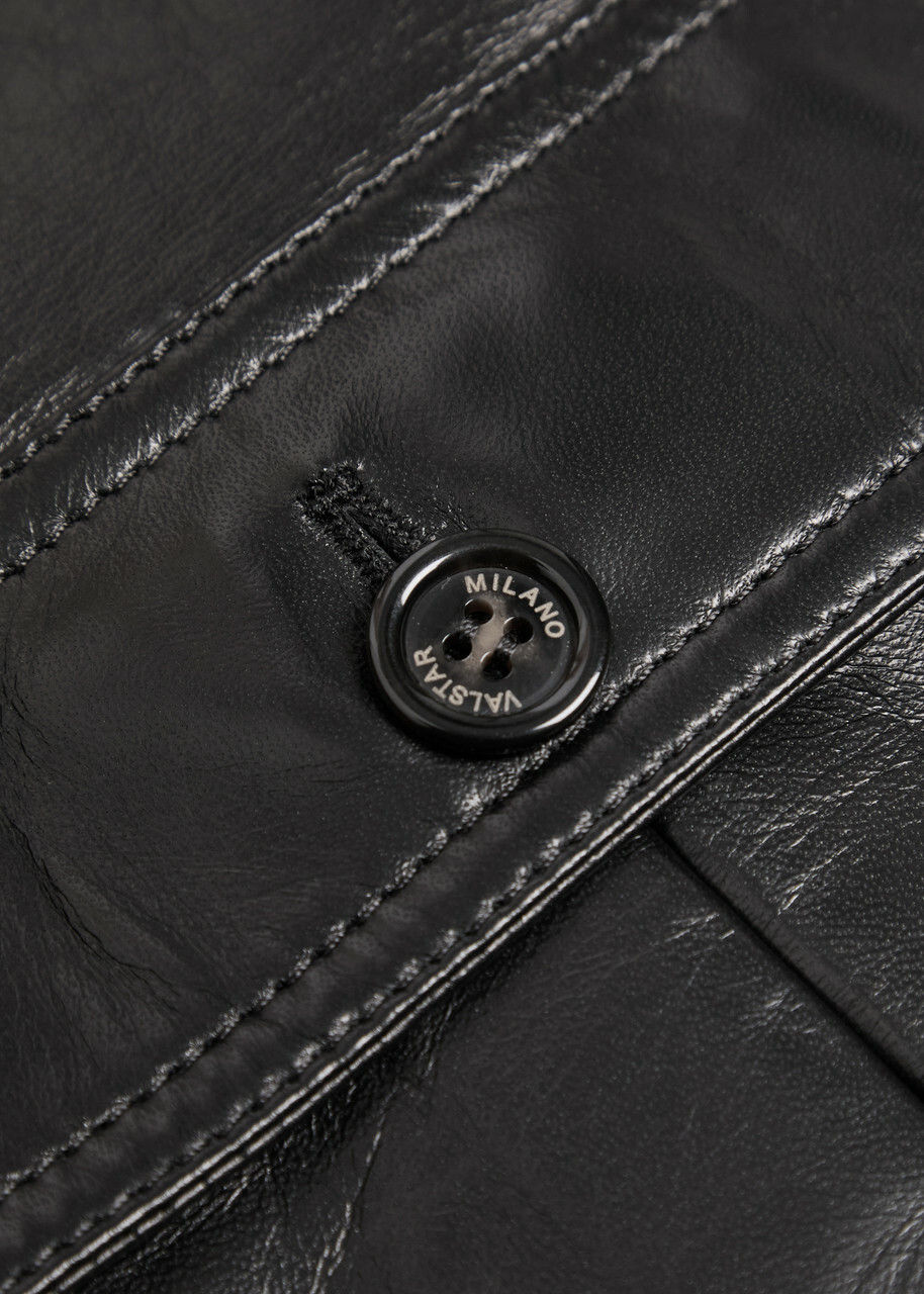Valstar Valstarino Leather Jacket Black