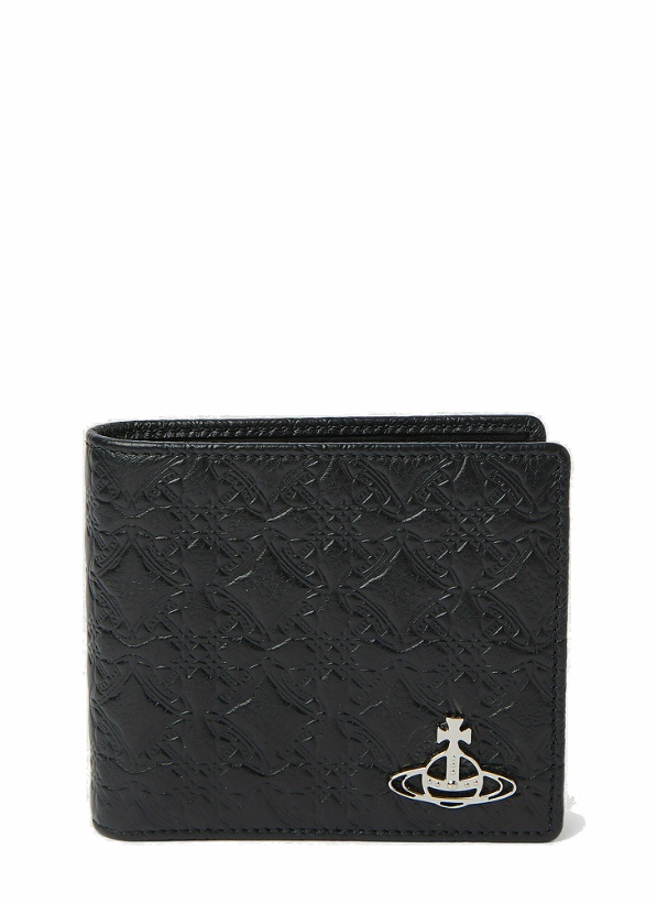 Photo: Vivienne Westwood - Embossed Bi-Fold Wallet in Black
