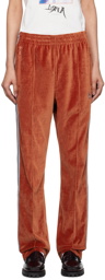 NEEDLES Orange Narrow Track Pants