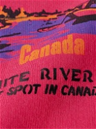 BODE - White River Printed Cotton-Jersey Sweatshirt - Pink