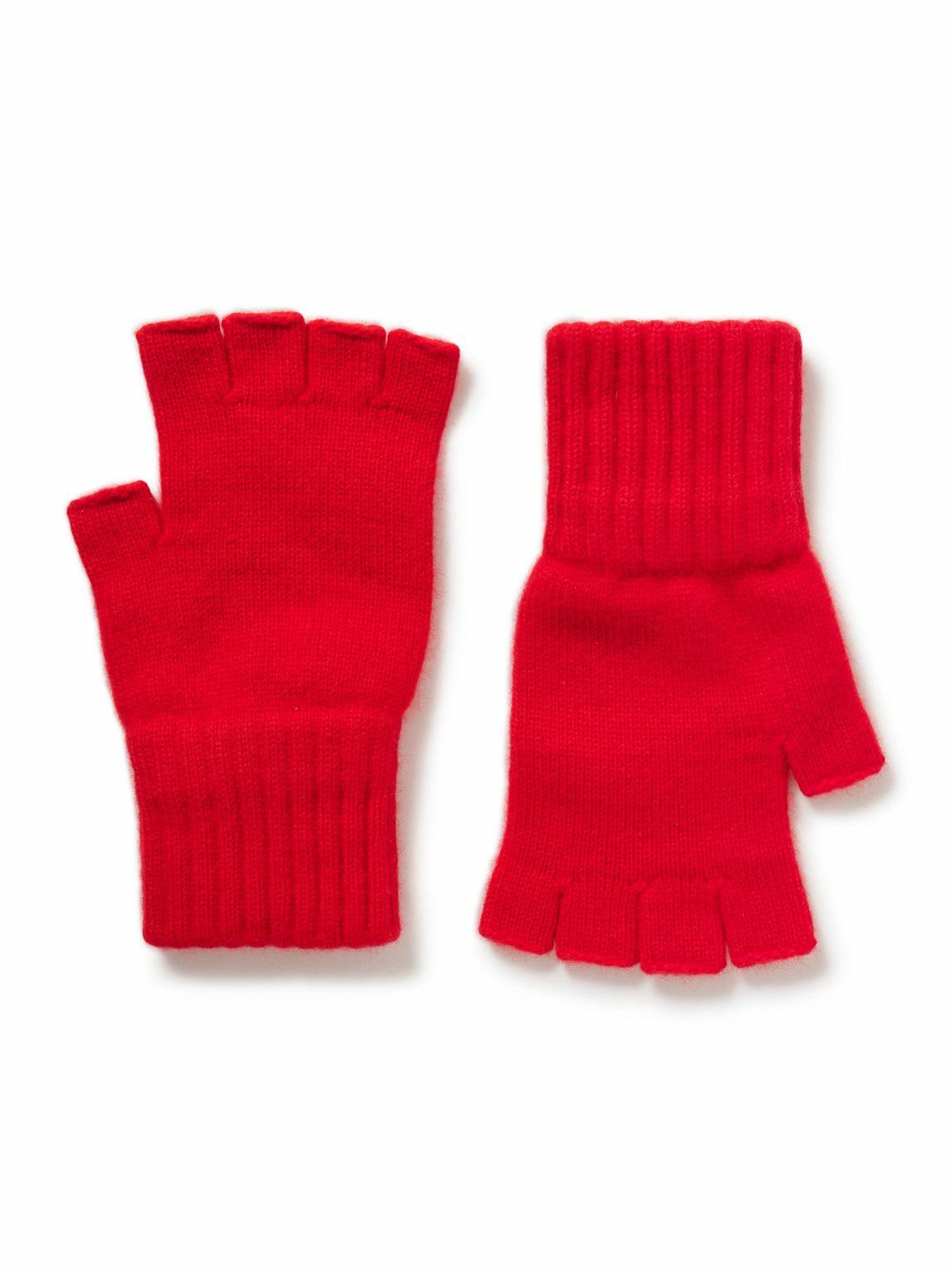 Drake's - Cashmere Fingerless Gloves