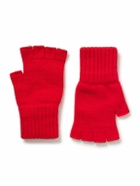 Drake's - Cashmere Fingerless Gloves