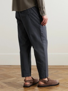 Barena - Pantalone Ameo Tapered Cotton-Blend Trousers - Gray