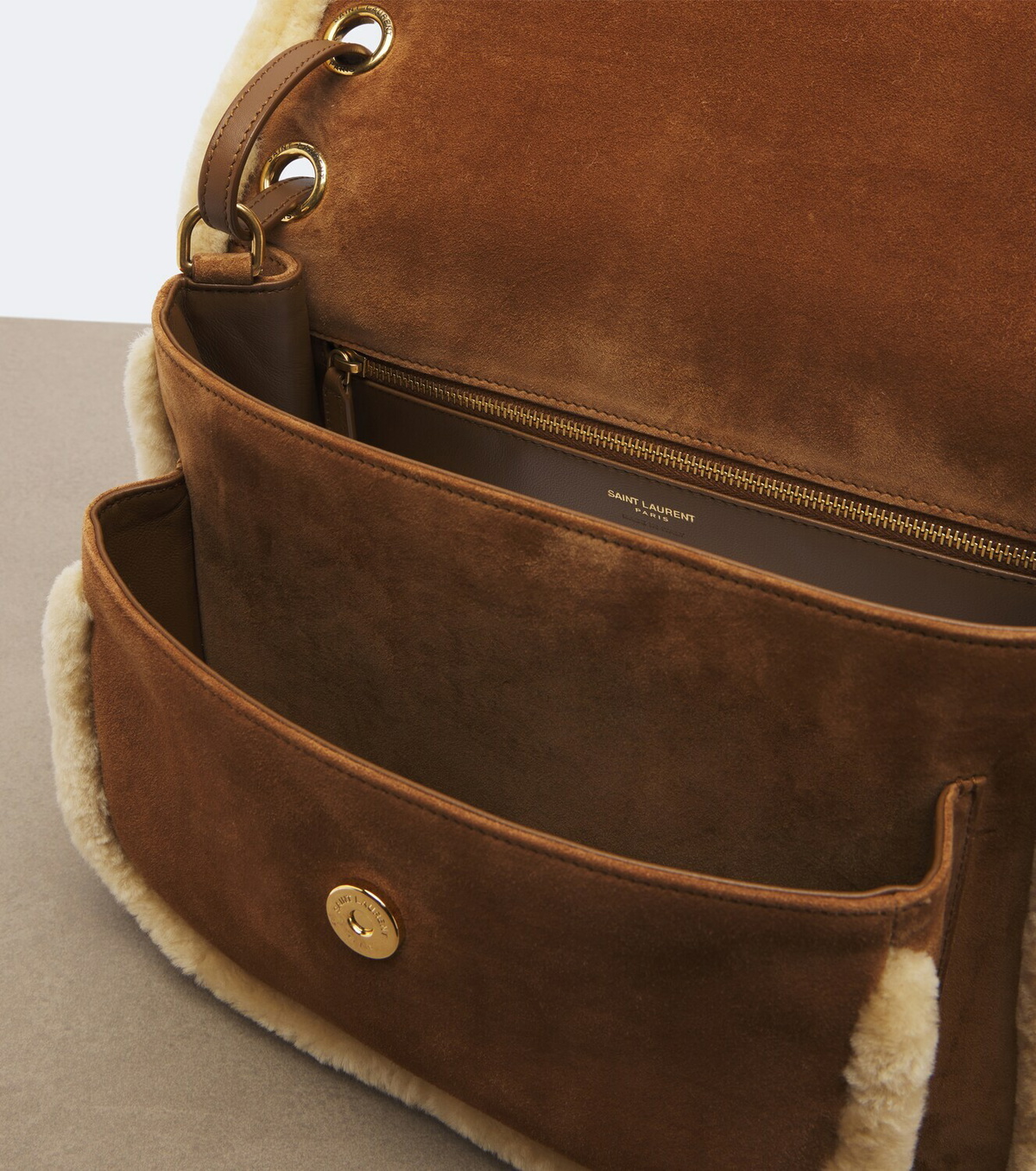 Saint Laurent Niki Mini suede shoulder bag