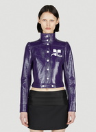 Courrèges - Vinyl Reedition Jacket in Purple