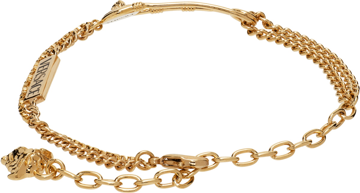 Versace Safety Pin Bracelet