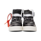 Off-White Black and White Off Court High-Top Sneakers