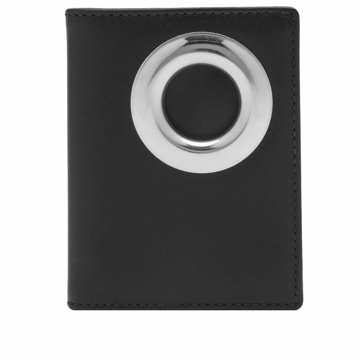 Photo: Comme des Garçons Wallet SA0641SE Eyelet Wallet in Black 
