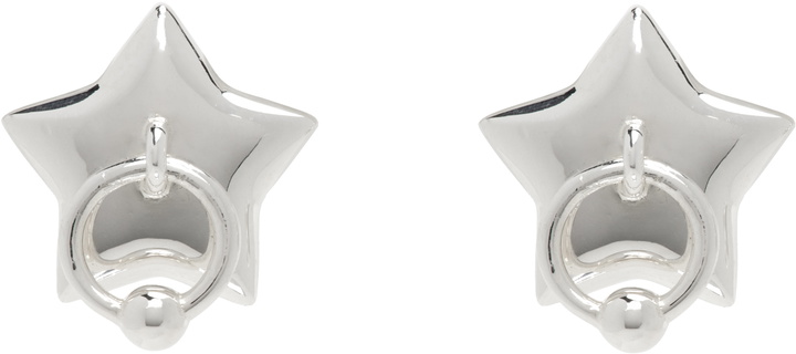 Photo: Sandy Liang Silver Wanda Earrings