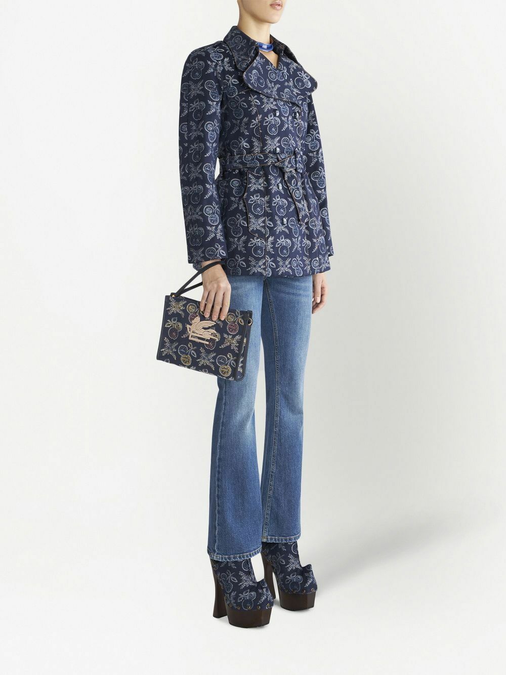 Etro Tapestry Pouch