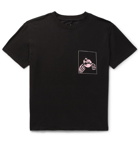 RtA - Printed Cotton-Jersey T-Shirt - Black