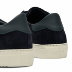 Axel Arigato Men's Clean 90 Suede Sneaker in Dark Blue/Off White