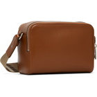Burberry Tan Pop Check Crossbody Bag