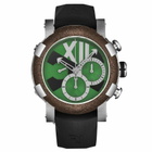 Romain Jerome Titanic-Dna Chronograph Automatic Green Dial Mens Watch RJ.TI.CH.601.10