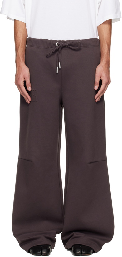 Photo: Jean Paul Gaultier Brown 'The Embossed Gaultier' Lounge Pants