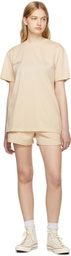 PANGAIA Beige Organic Cotton T-Shirt