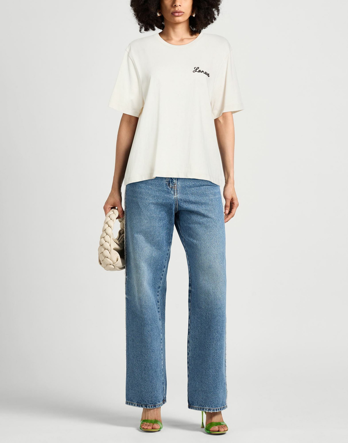Laneus Womens T-shirt in Beige