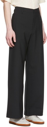 Sunflower Black Wide Trousers