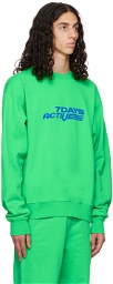 7 DAYS Active Green Monday Sweatshirt
