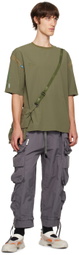 Archival Reinvent Green WIND AND SEA Edition Curve Bag & T-shirt Set