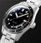 ORIS - Divers Sixty-Five Automatic 40mm Stainless Steel Watch, Ref. No. 01 733 7707 4055-07 8 20 18 - Blue