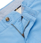 Polo Ralph Lauren - Slim-Fit Stretch-Cotton Twill Chino Shorts - Men - Light blue