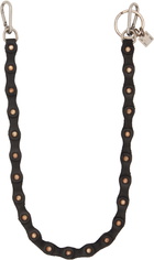 Guidi Black Horse Leather HB03 Keychain
