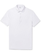 Aspesi - Cotton-Jersey Polo Shirt - White